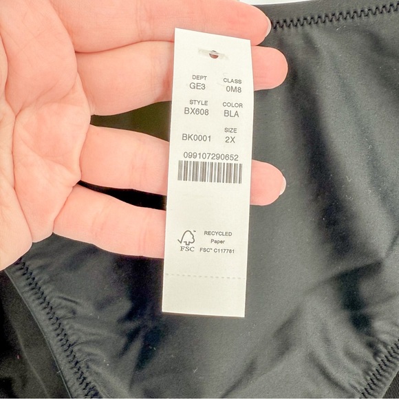 J. Crew Black Bikini Swimwear Classic Cut - Picture 2 of 4